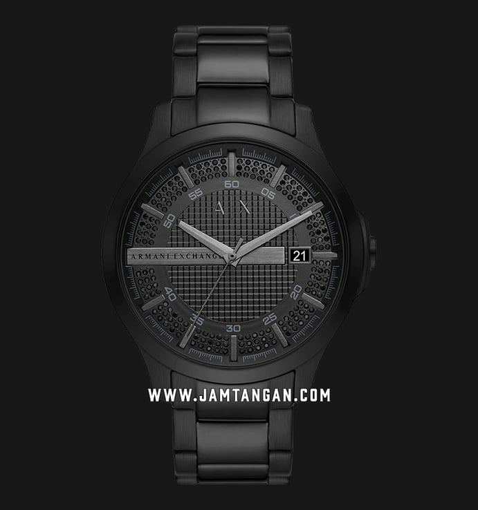 Armani Exchange AX2427 Men Black Dial Black Stainless Steel Strap