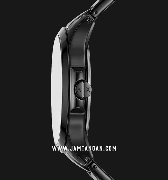 Armani Exchange AX2427 Men Black Dial Black Stainless Steel Strap