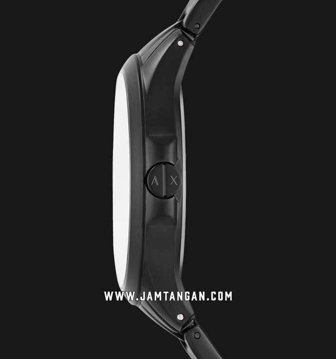 Armani Exchange AX2434 Men Black Dial Black Stainless Steel Strap