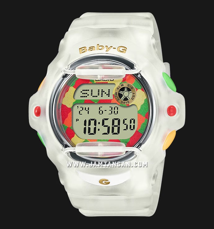 高い素材 CASIO Baby-G BG-169HRB-7JR 腕時計HARIBO 腕時計(デジタル ...