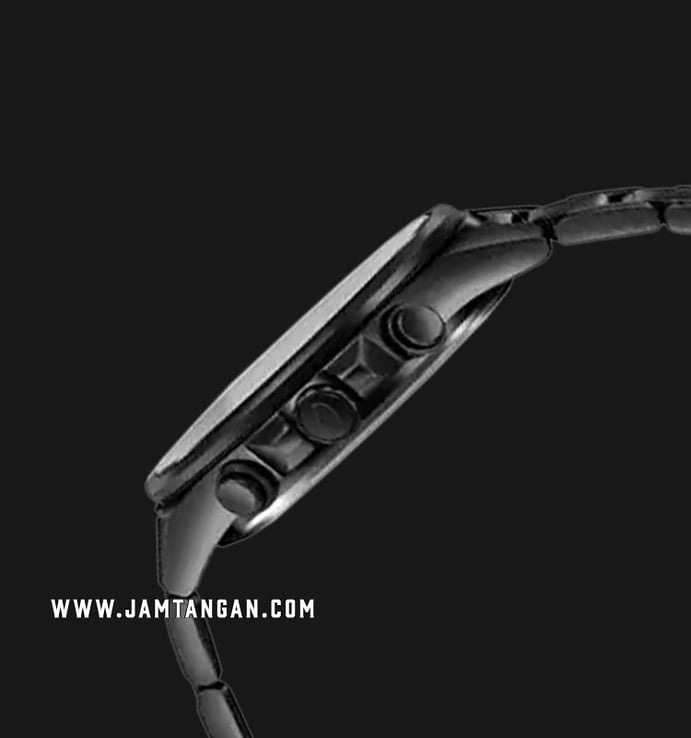 Casio Edifice Slim Steel Men Band Black Dial EFR-S572DC-1AVUDF Chronograph Stainless Gunmetal