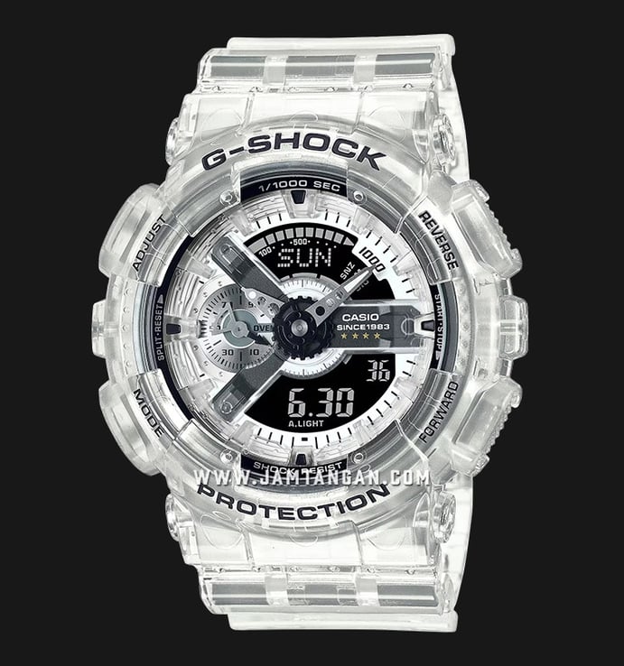 Casio G-Shock GA-114RX-7AJR 40th Anniversary Clear Remix Digital