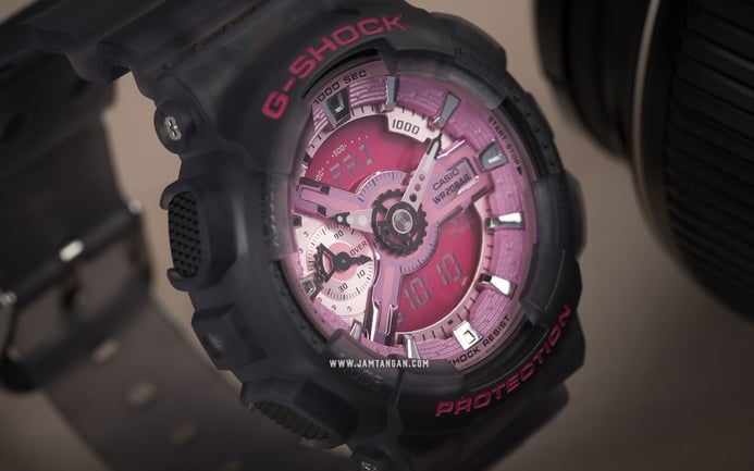 Casio G-Shock GMA-S110NP-8ADR Neo Punk Digital Analog Dial Resin Band Limited Edition