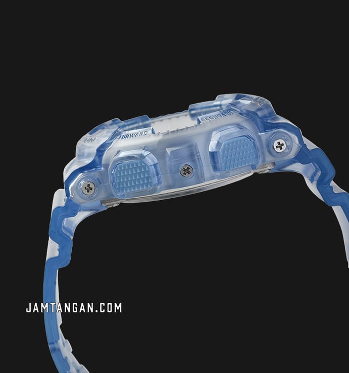 Casio G-Shock GMA-S110VW-6ADR Virtual World Series Digital Analog Dial Transparent Purple Resin Band