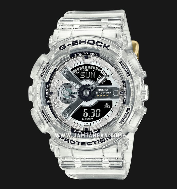Casio G-Shock GMA-S114RX-7AJR 40th Anniversary Clear Remix Digital
