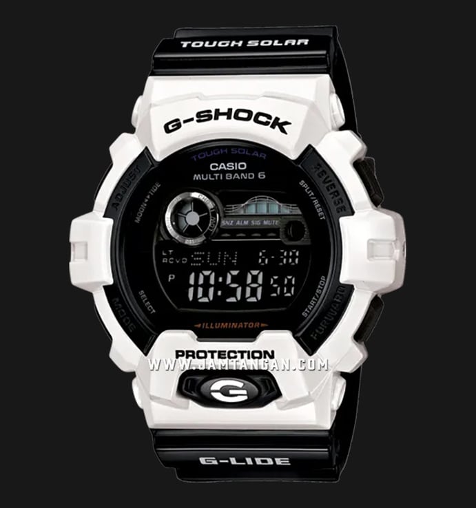Casio G-Shock GWX-8900B-7JF G-Lide Tough Solar Black Digital Dial