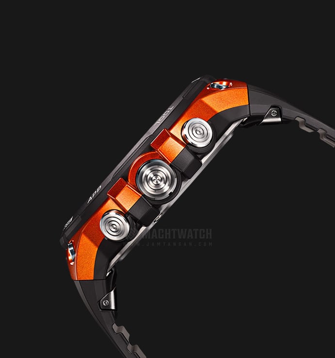 Casio Bezel  Ersatzteil Lünette Resin orange für Pro-Trek WSD-F20
