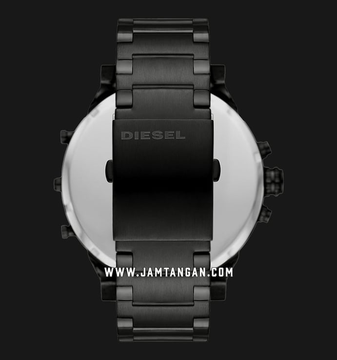 Steel DZ7435 Diesel Chronograph Black Daddy Dial Mr. Black 2.0 Stainless Strap