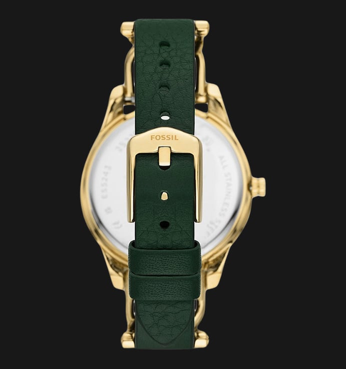 Fossil Stella ES5243 Green Dial Green Eco Leather Strap