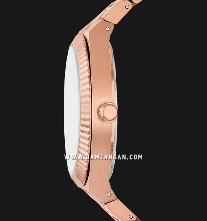 Fossil Scarlette ES5258 Ladies Rose Gold Dial Rose Gold Stainless