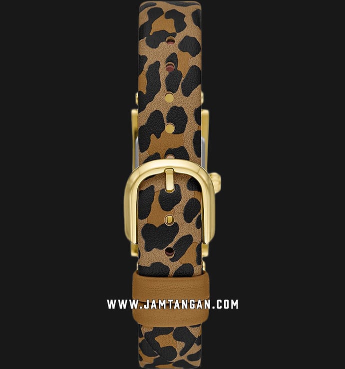 Kate Spade Brookville KSW1709 White Dial Leopard Pattern Leather