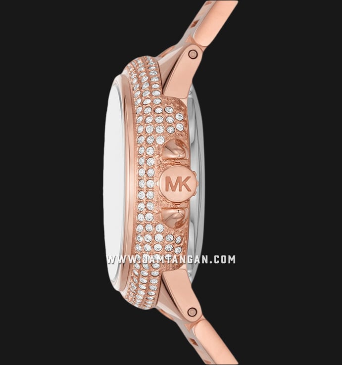 Michael Kors Camille MK9051 Automatic White Dial Rose Gold