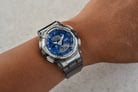 Casio G-Shock GMA-S110TB-8ADR Translucent Gray with Metallic Blue Dial Grey Transparent Resin Band-8