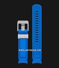 Strap Crafter Blue Sumo CB02-Sumo-RoyalBlue 20mm Curved End Rubber Strap - Seiko Type Sumo-2
