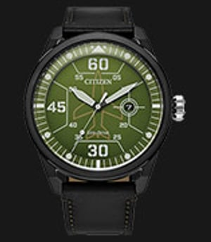 Men's Citizen Eco-Drive Military Style Solar Powered Watch BM8476-23E