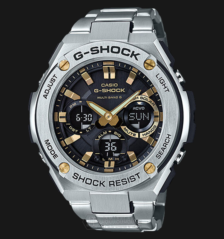 値頃値頃CASIO G-SHOCK G-STEEL GST-W110D-1A9JF 腕時計(アナログ