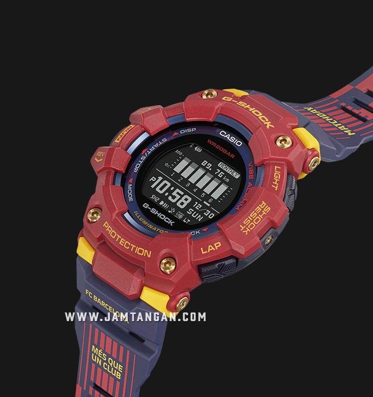 日本製 新品未使用 美品 G-SHOCK バルセロナ限定 GBD-100BAR-4JR GBD-100BAR メンズ